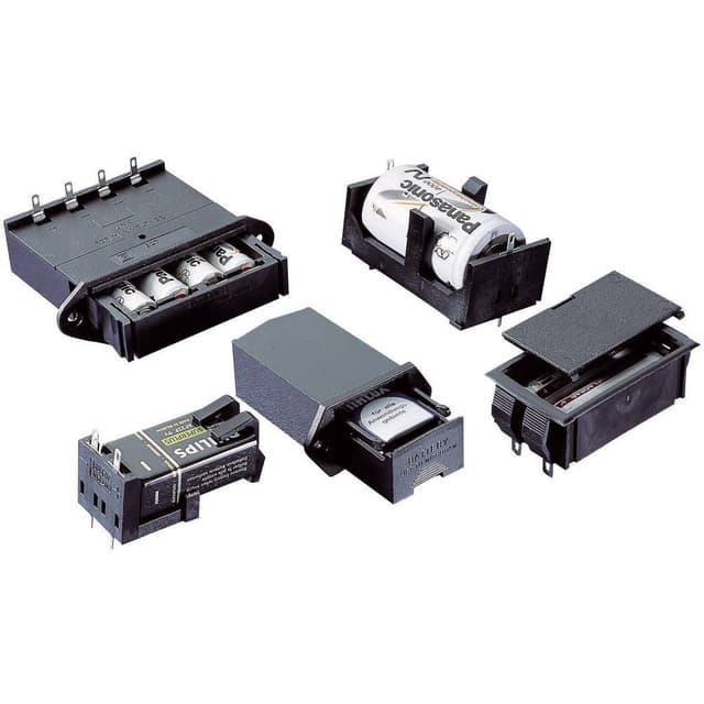 TRU COMPONENTS 46300000 Batteriholder 2 9 V blok