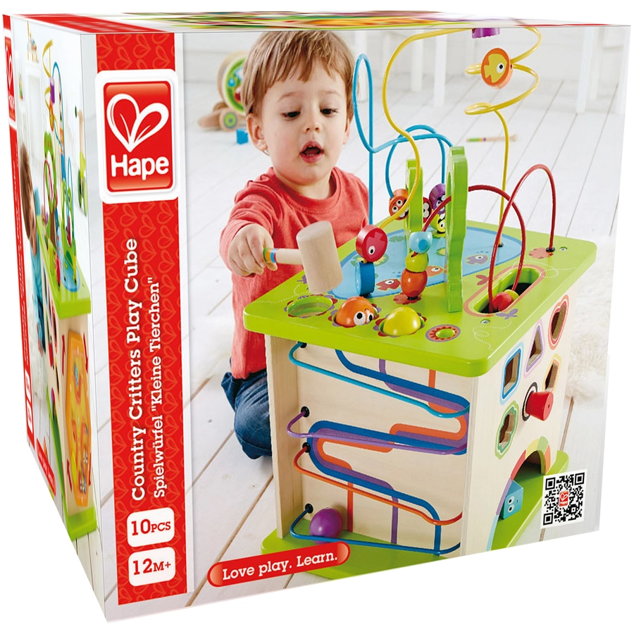 Hape Motorikwürfel: Kleine Tierchen E1810