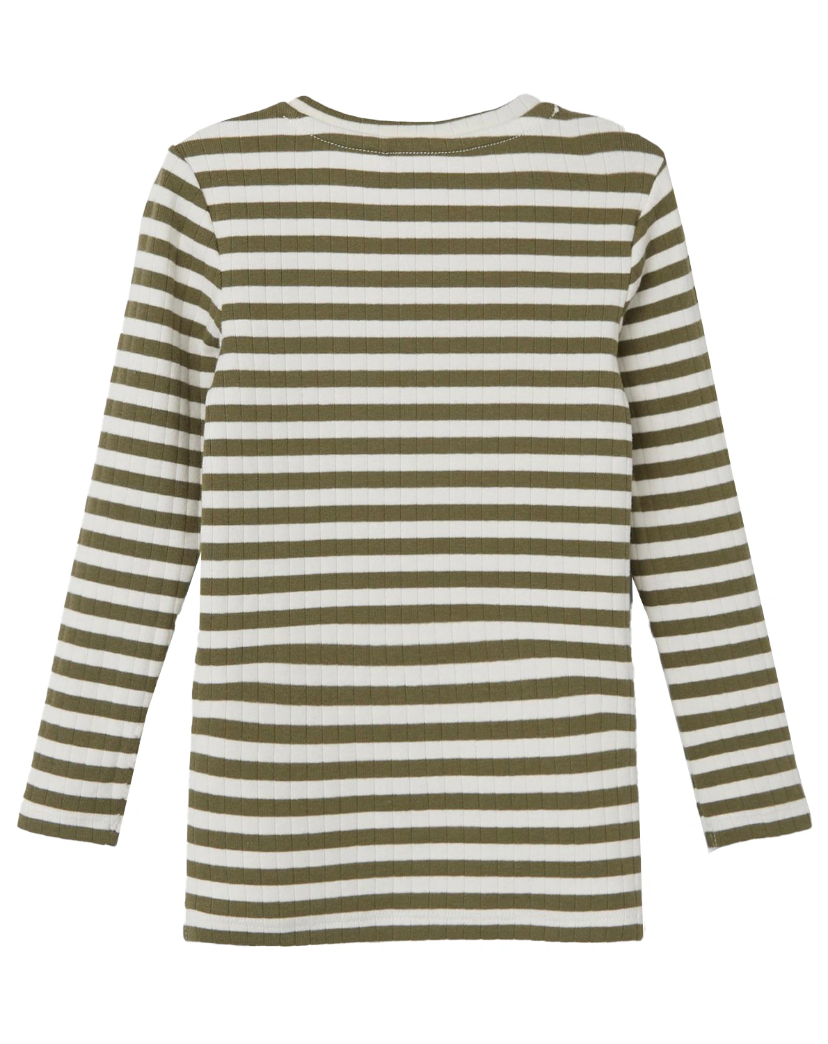 Langarmshirt NKFSURAJA STRIPES MINI in grün/weiß