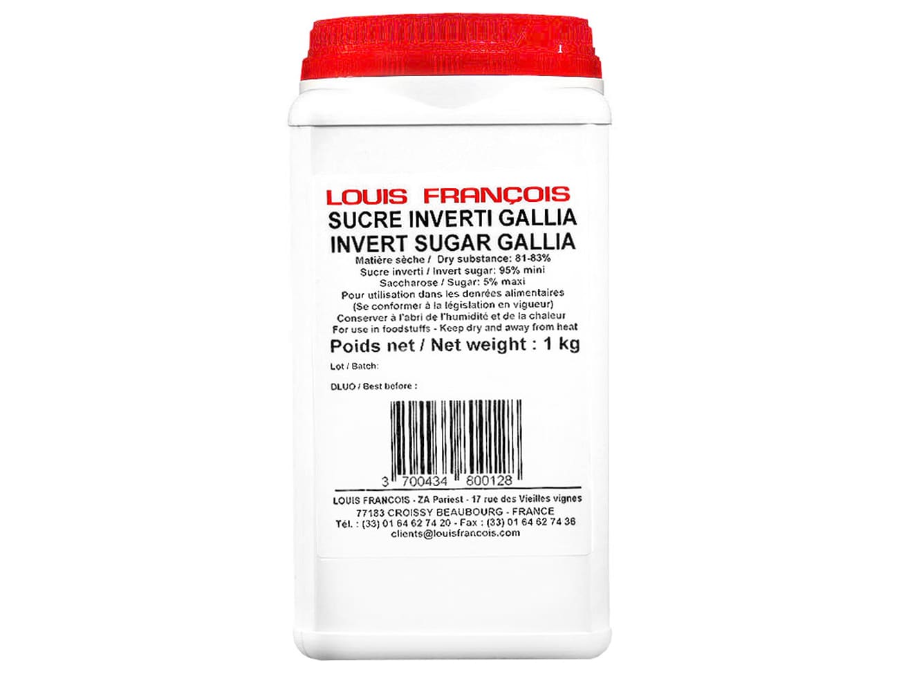 Sucre inverti (Trimoline) - 1 kg - Louis François