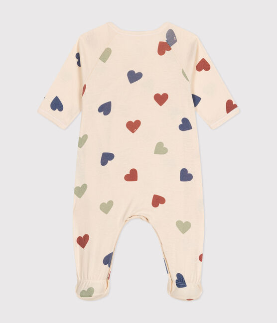 Pyjama bébé cœurs en coton