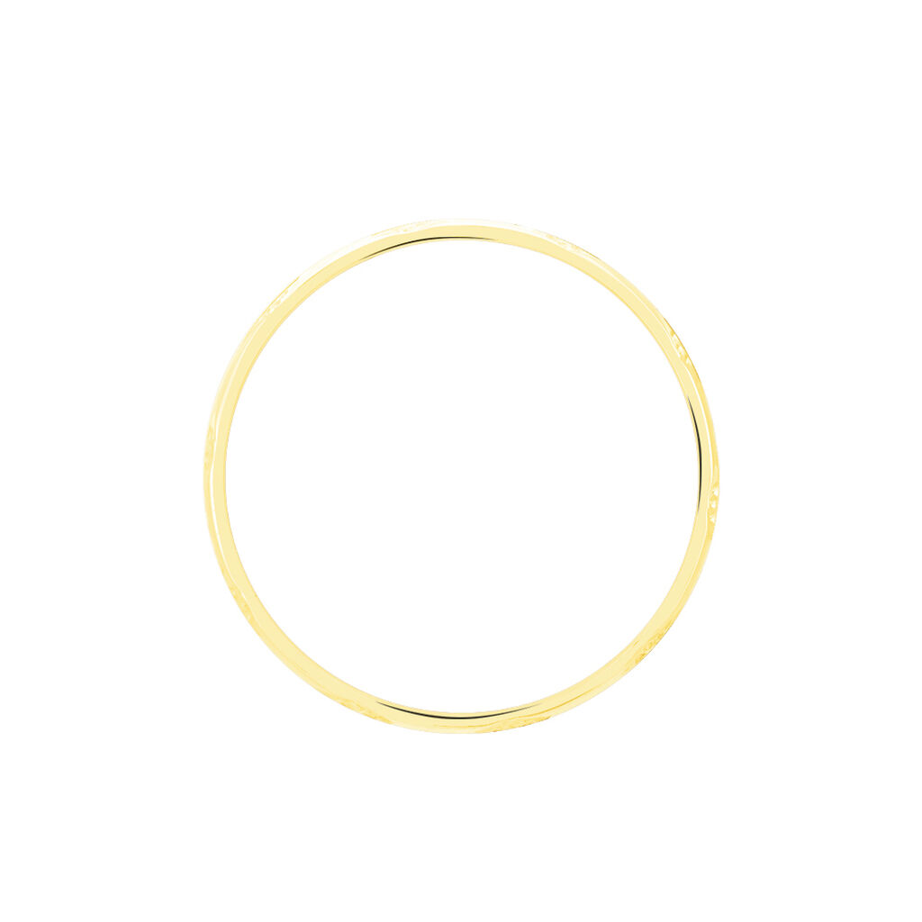 Alliance Clotilde Demi Jonc Classique Or Bicolore