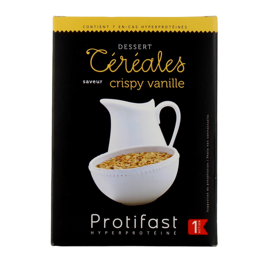 Dessert céréales saveur Crispy Vanille Protifast