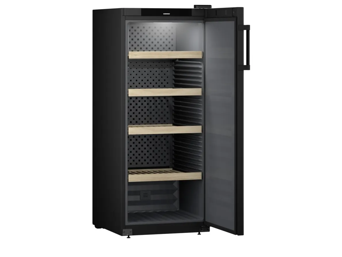 Liebherr WSbl 4601-20 001 Vinskab - FS, GrandCru, 1 zone, BlackDoor, 145x60cm