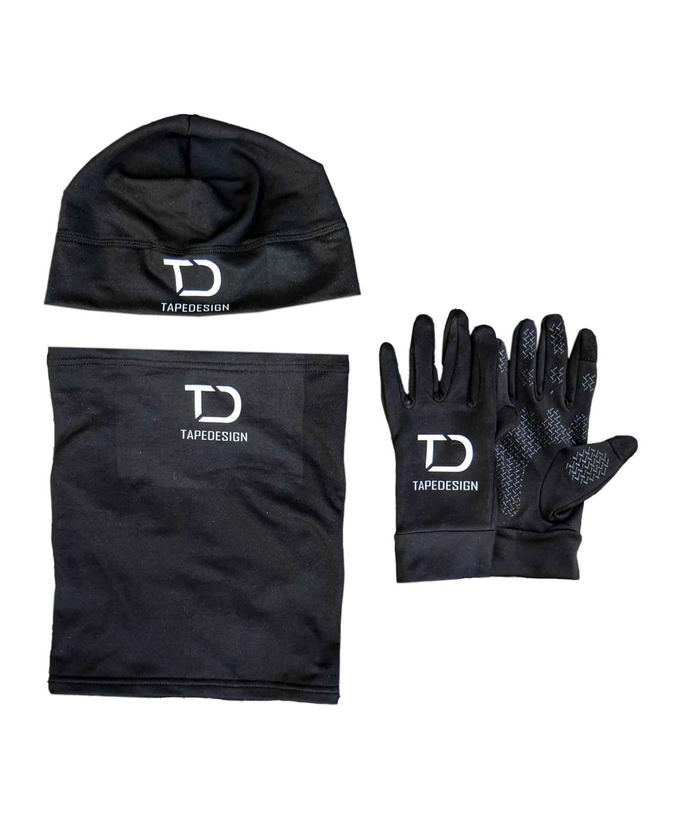 Tapedesign Winterset Schwarz Weiss F01