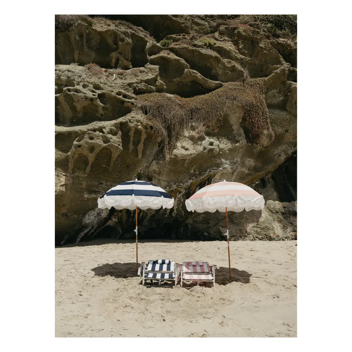 Business & Pleasure Co. Parasol frangé Holiday | Rose