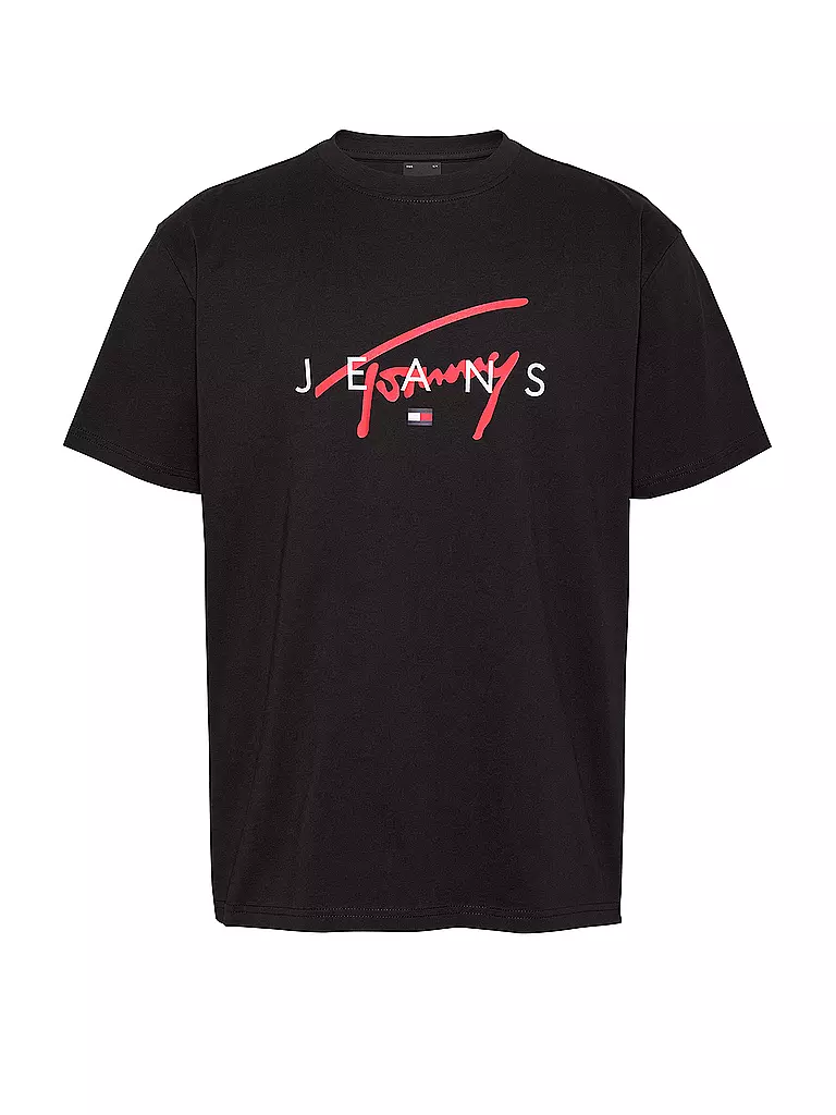 TOMMY JEANS T-Shirt  schwarz