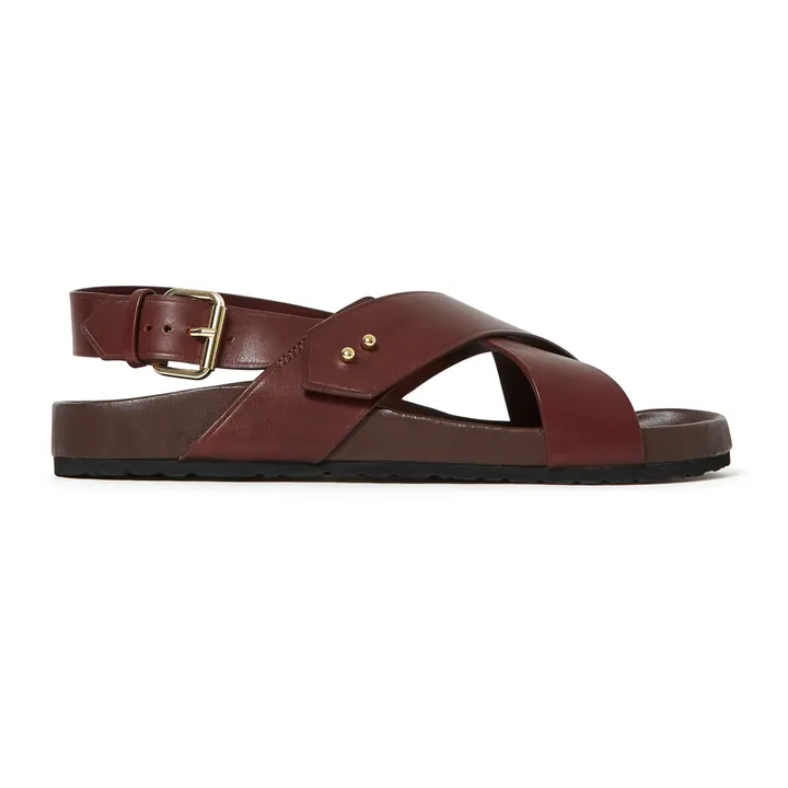 Soeur Sandales Olaf Cuir | Marron