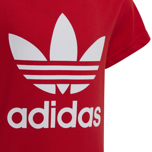 adidas Originals - TREFOIL TEE - Rouge