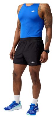 Short Brooks Journey 5in Noir Homme