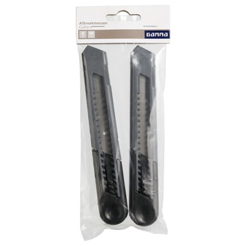 GAMMA afbreekmessenset 18 mm (2 stuks)