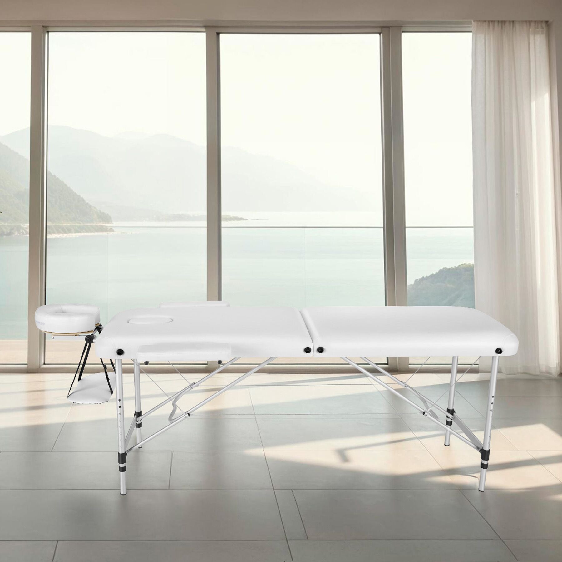 2 Zonen Massageliege-Set