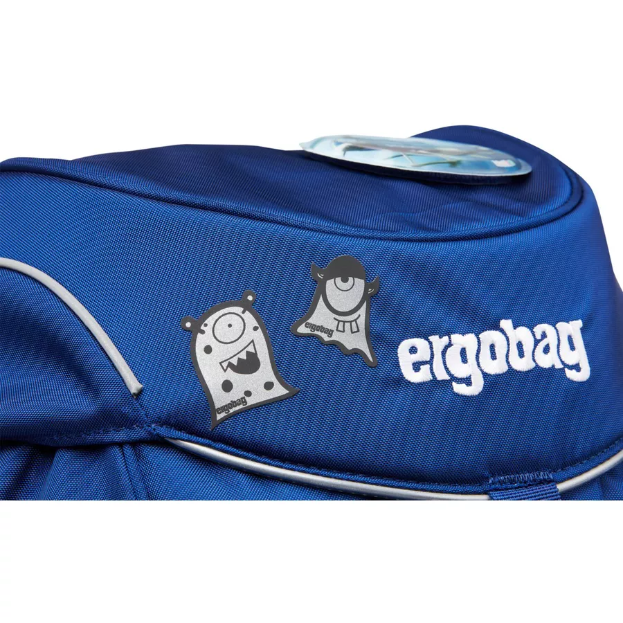Ergobag Zubehör - Reflexie Sticker Set 8tlg. silber
