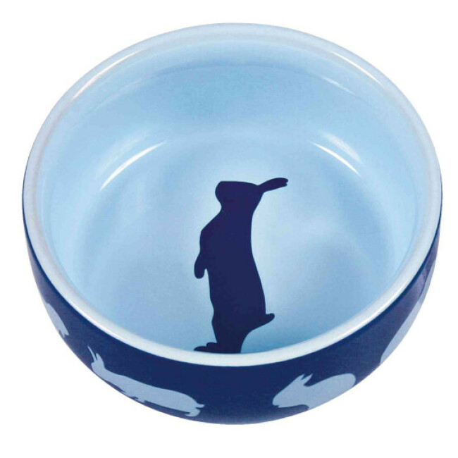 Ecuelle en céramique avec motifs pour lapins Trixie