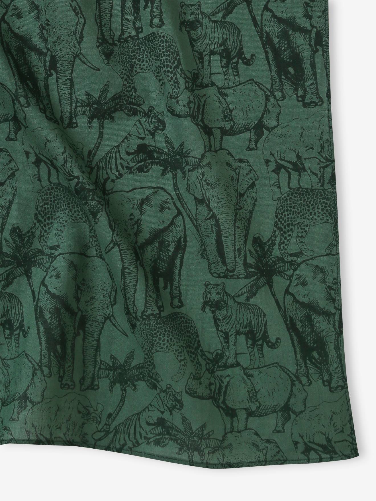 Cachecol de bebê personalizável com estampa animal de líquen.