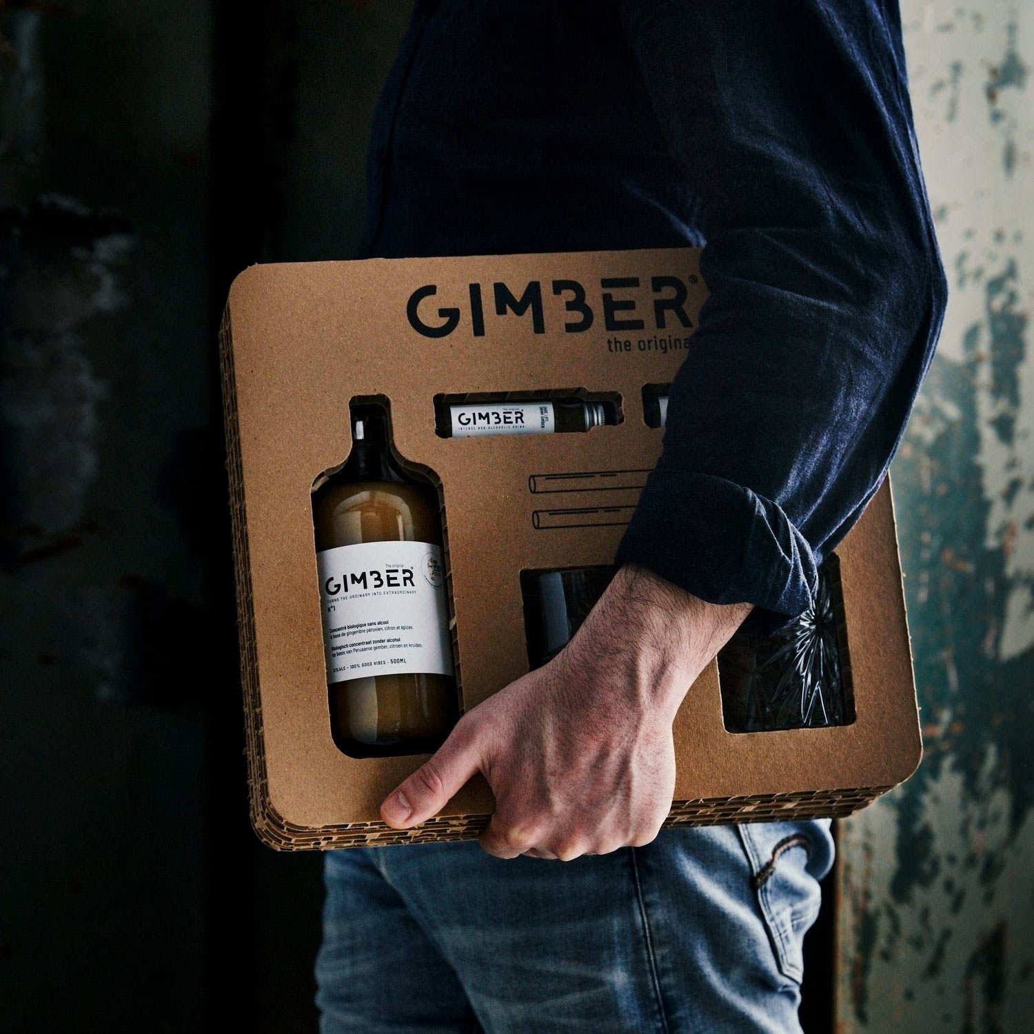 Coffret cadeau Gimber N°1 - Boisson concentrée de gingembre bio