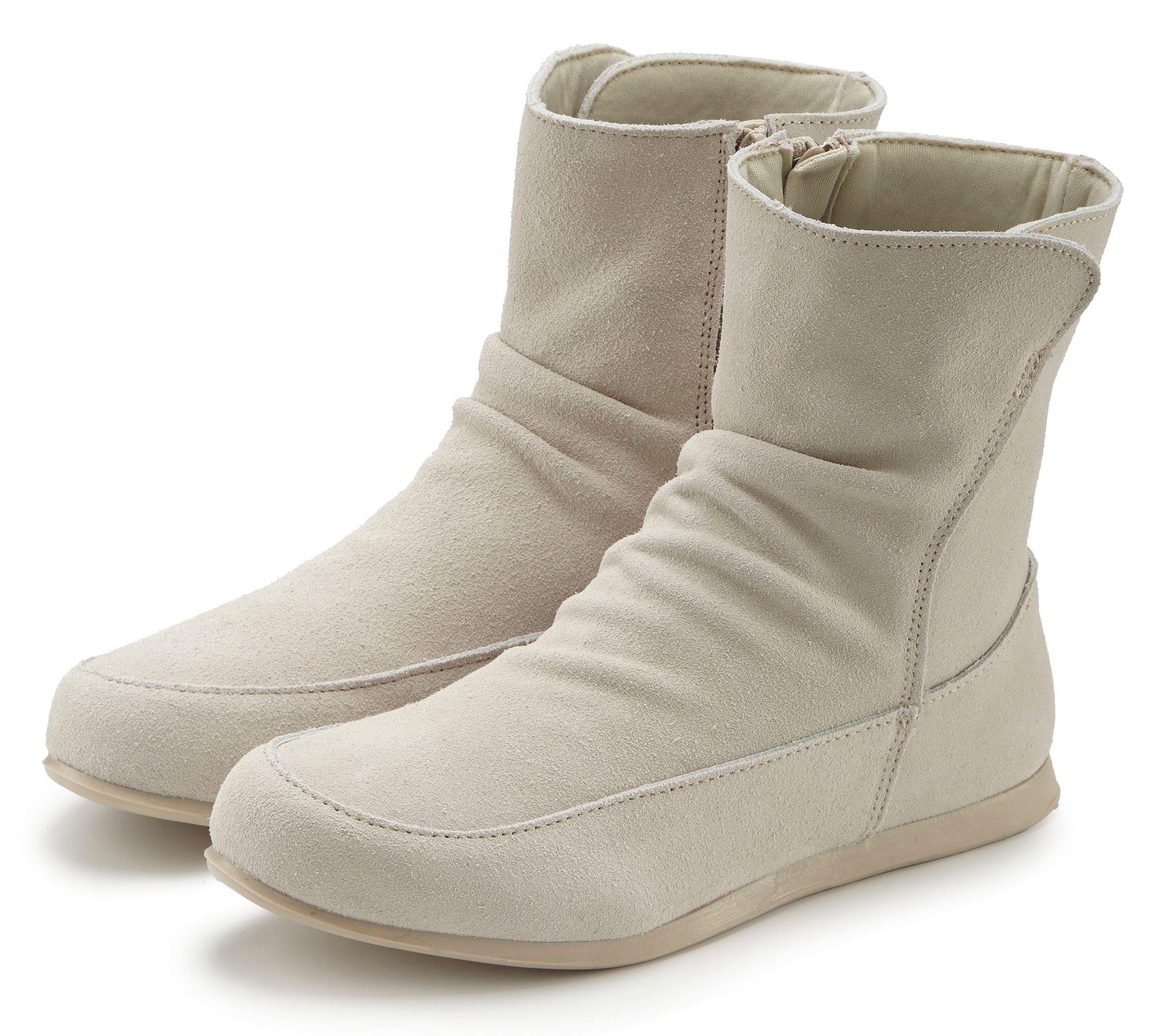 Vivance Stiefelette »Stiefel, Boots«  aus hochwertigem Leder mit Reissverschluss