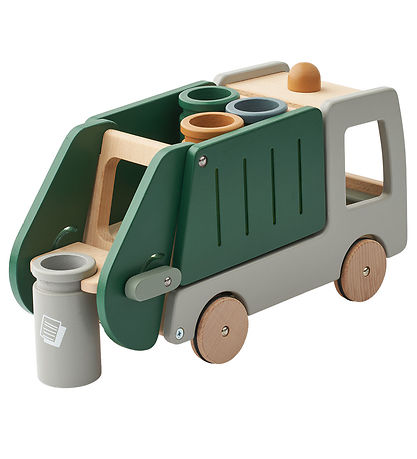 Liewood Tr?leget?j - Irina Recycling Truck - garden Green Multi