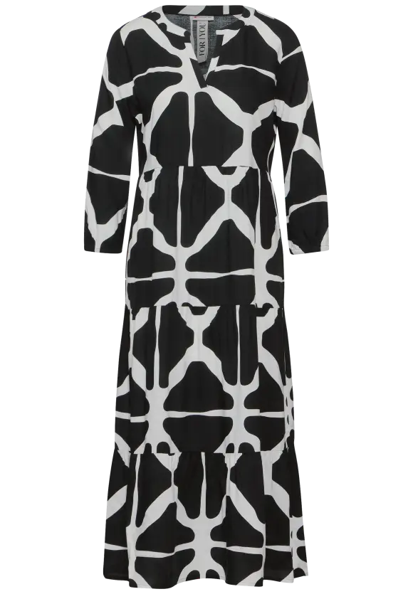 Ethno Tunikakleid - Black