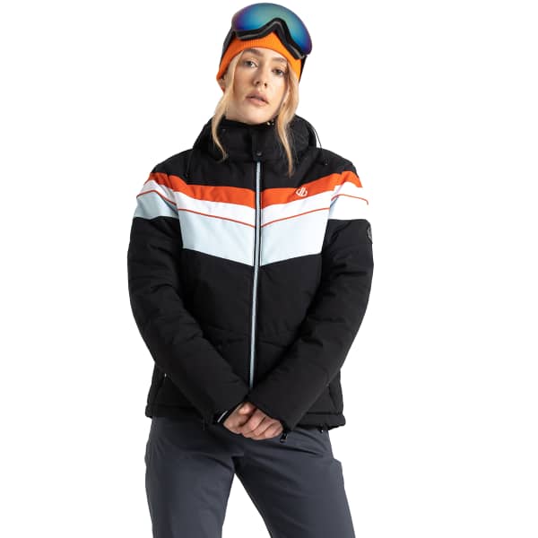 Veste de ski DARE 2B POWDER JACKET BLACK/QUIET BLUE