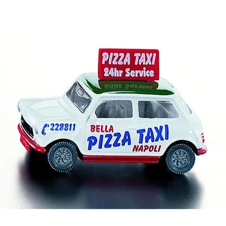 SIKU 1367 Pizza Taxi Mini Cooper