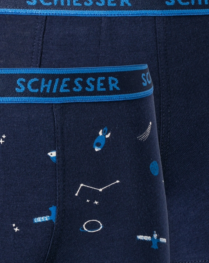 Boxershorts SPACE 3er-Pack in dunkelblau
