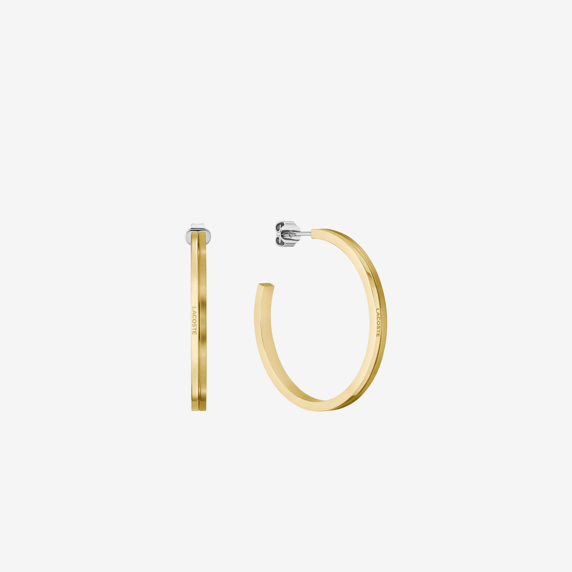 Boucles d'oreille Virtua Bijoux - Jaune - Lacoste - Femme