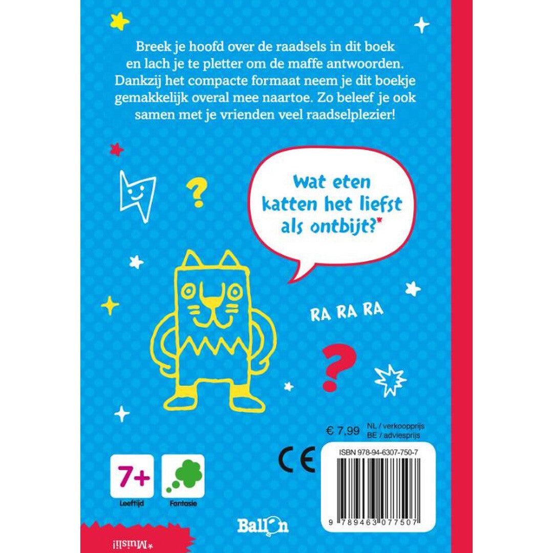 Raadselboek 900 supermaffe raadsels voor kinderen