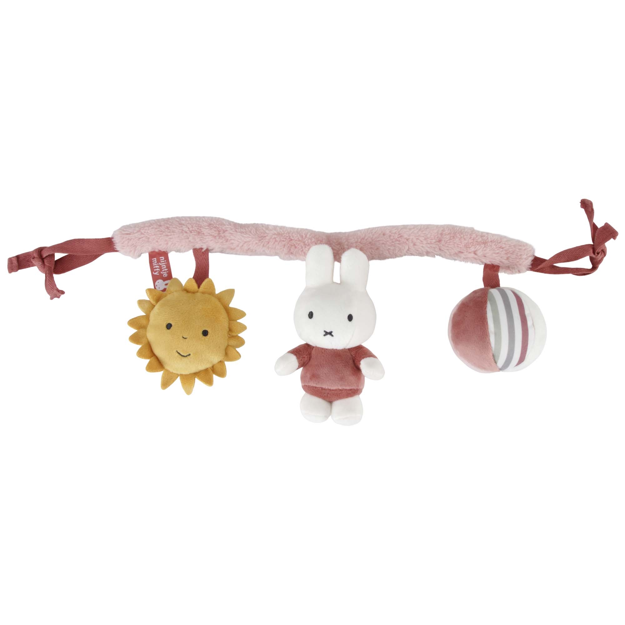 Nijntje wagenspanner Fluffy Pink
