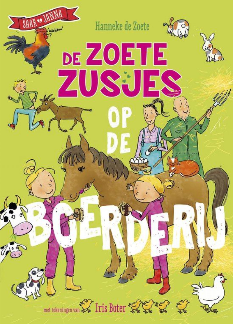De zoete zusjes op de boerderij