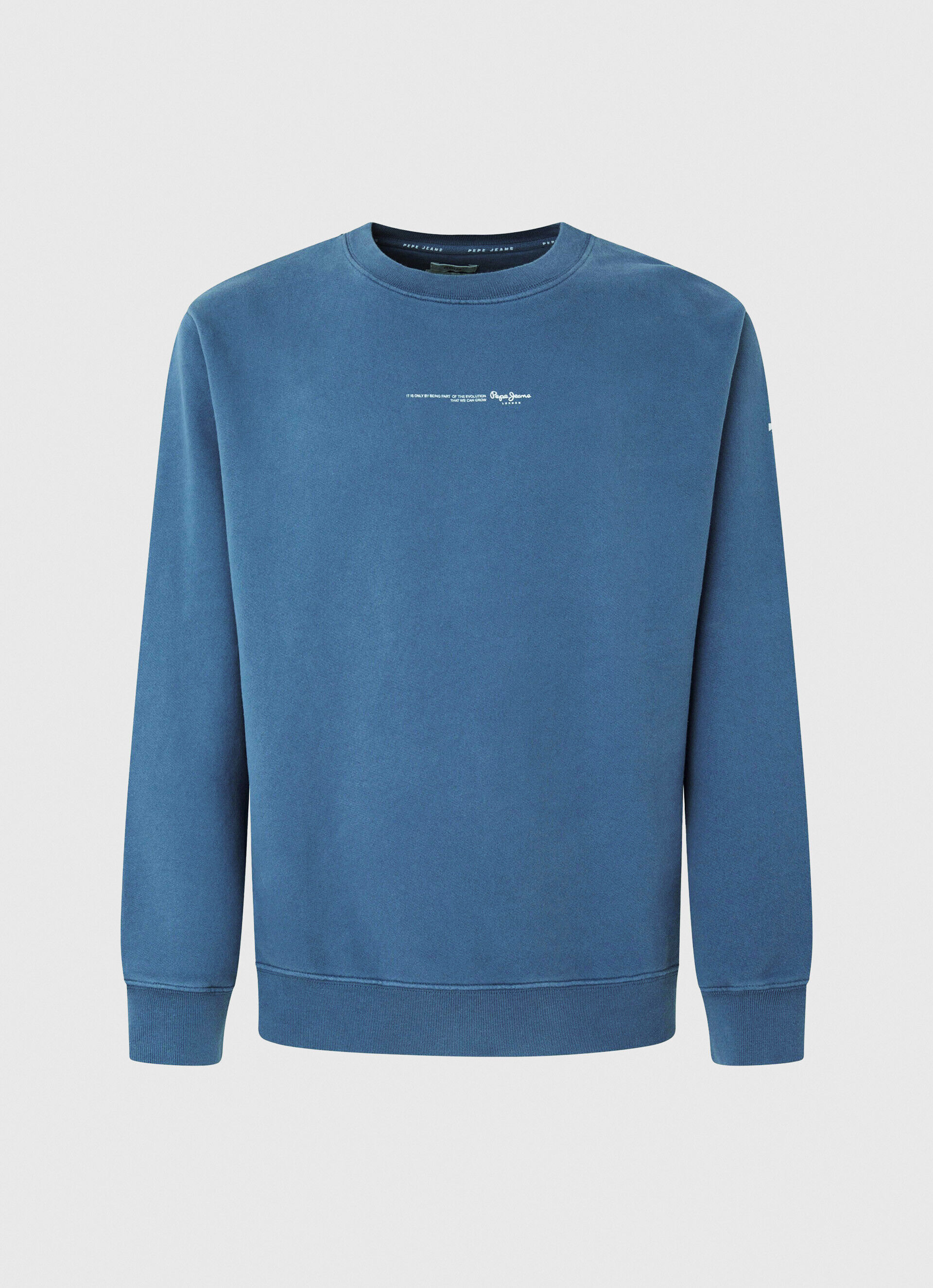 Moletom de algodão com logo estampado - Jarman Azul