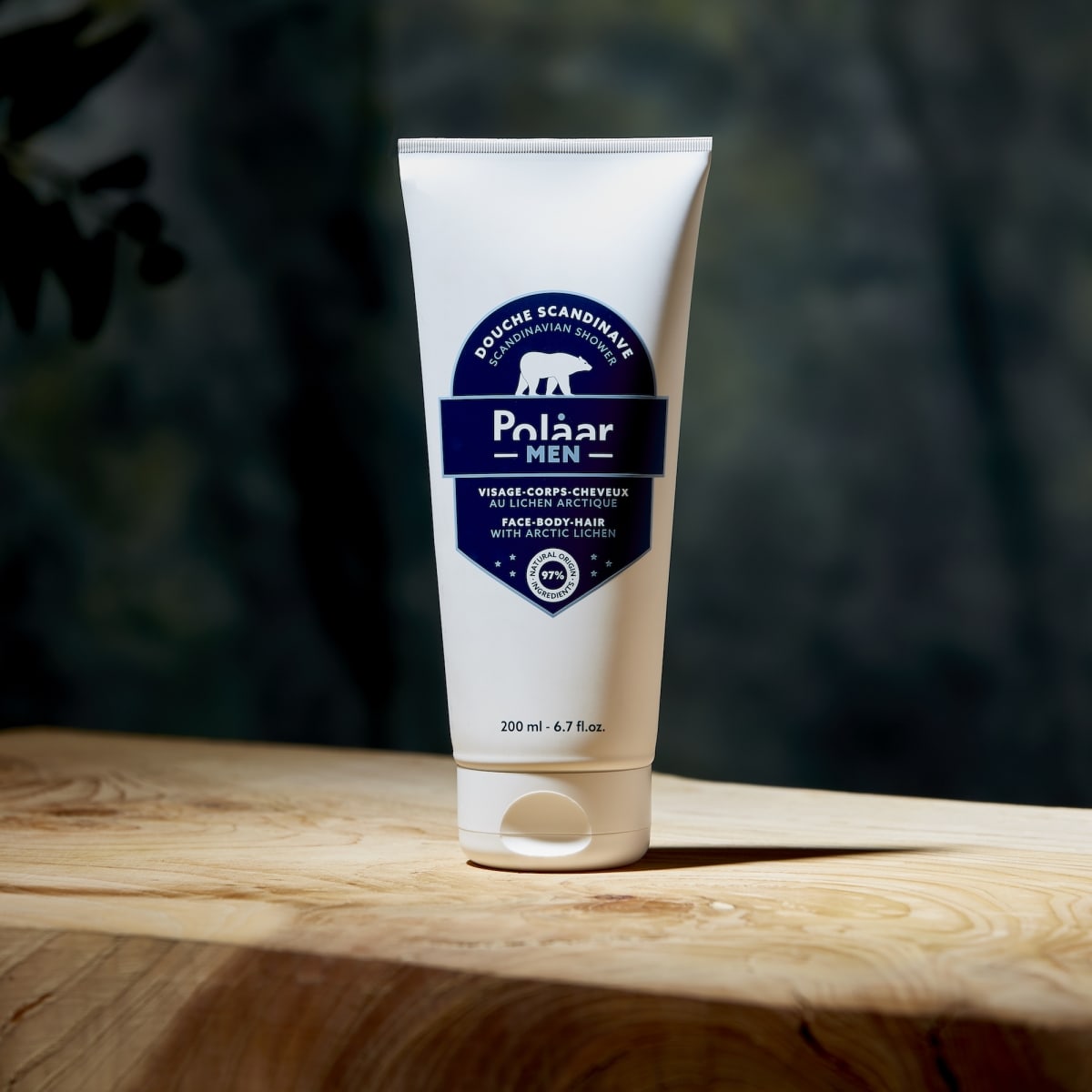 Polaar Men Polaar Men Douche Scandinave Visage, Corps &  Cheveux au Lichen Arctique