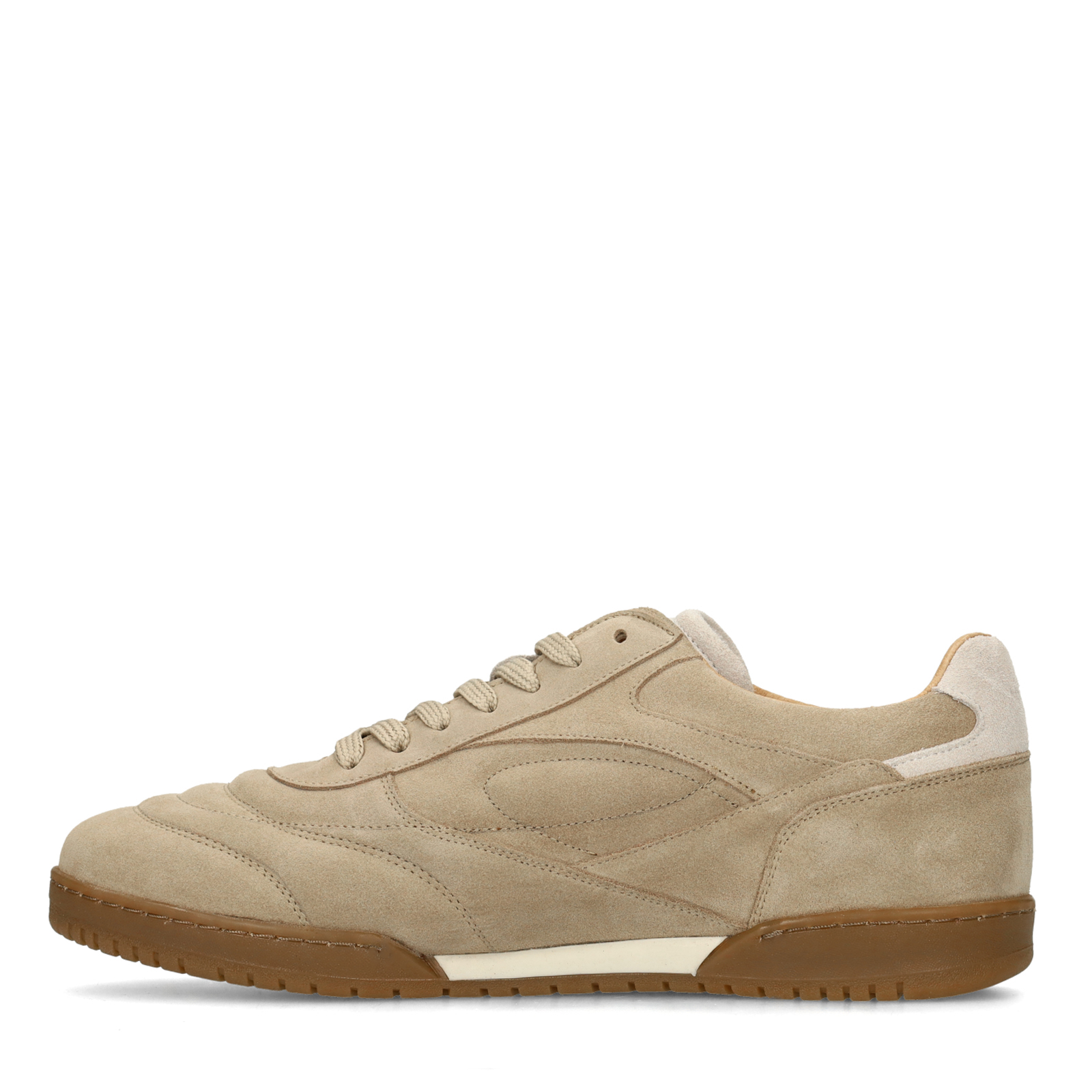 Beige suède sneakers
