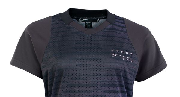 SCRUB Damen-Kurzarmshirt  black  38