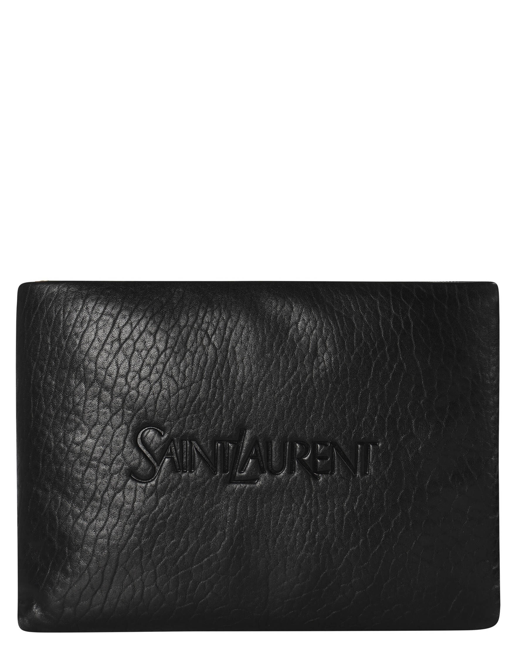 Saint Laurent| Herren Clutch aus Leder PILLOW POUCH