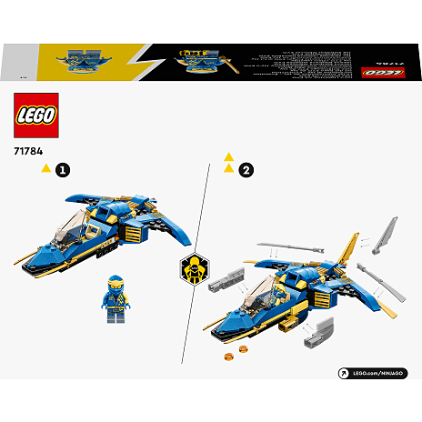 LEGO NINJAGO 71784 Jays lynjet EVO