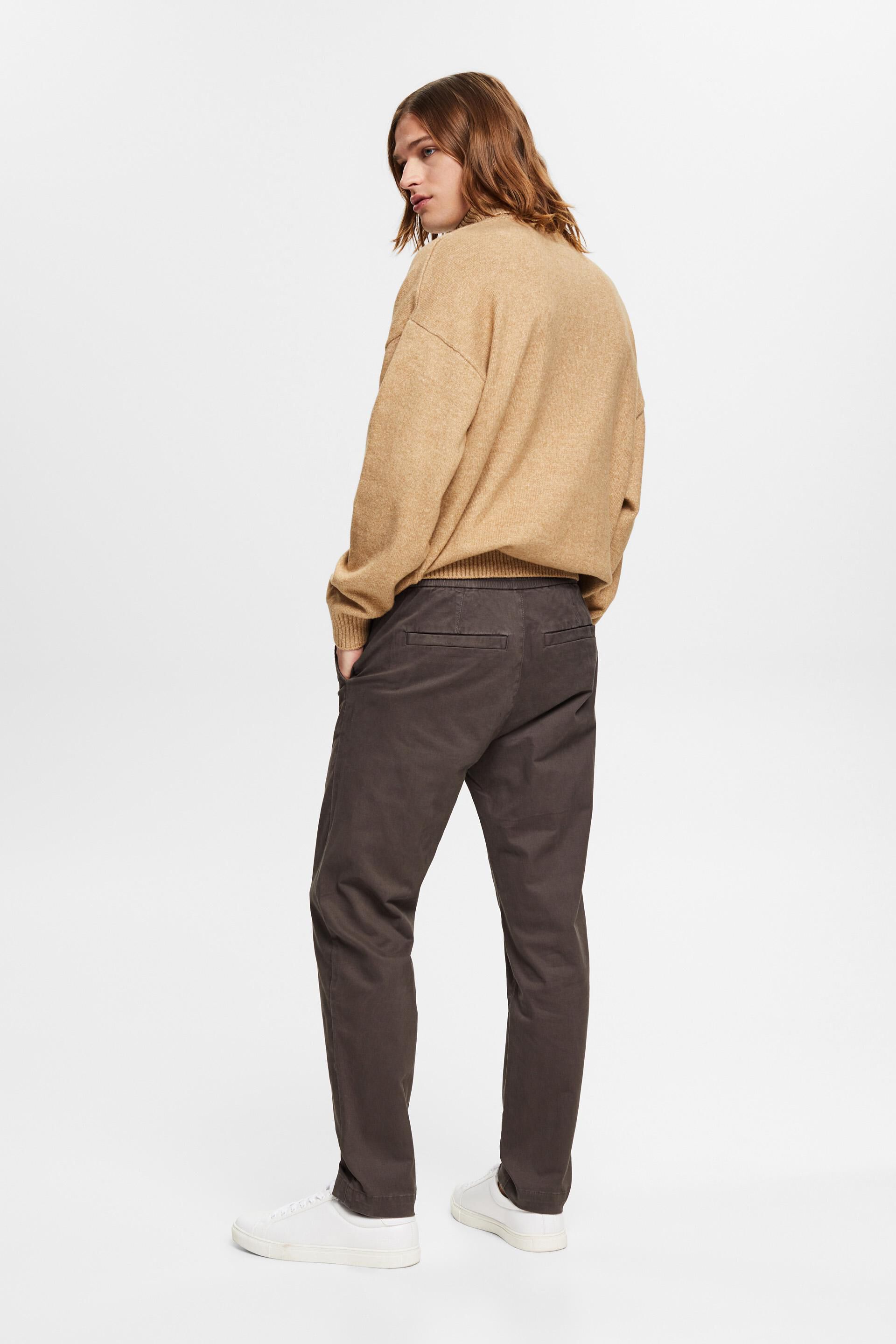 Chino à cordon coulissant à la taille