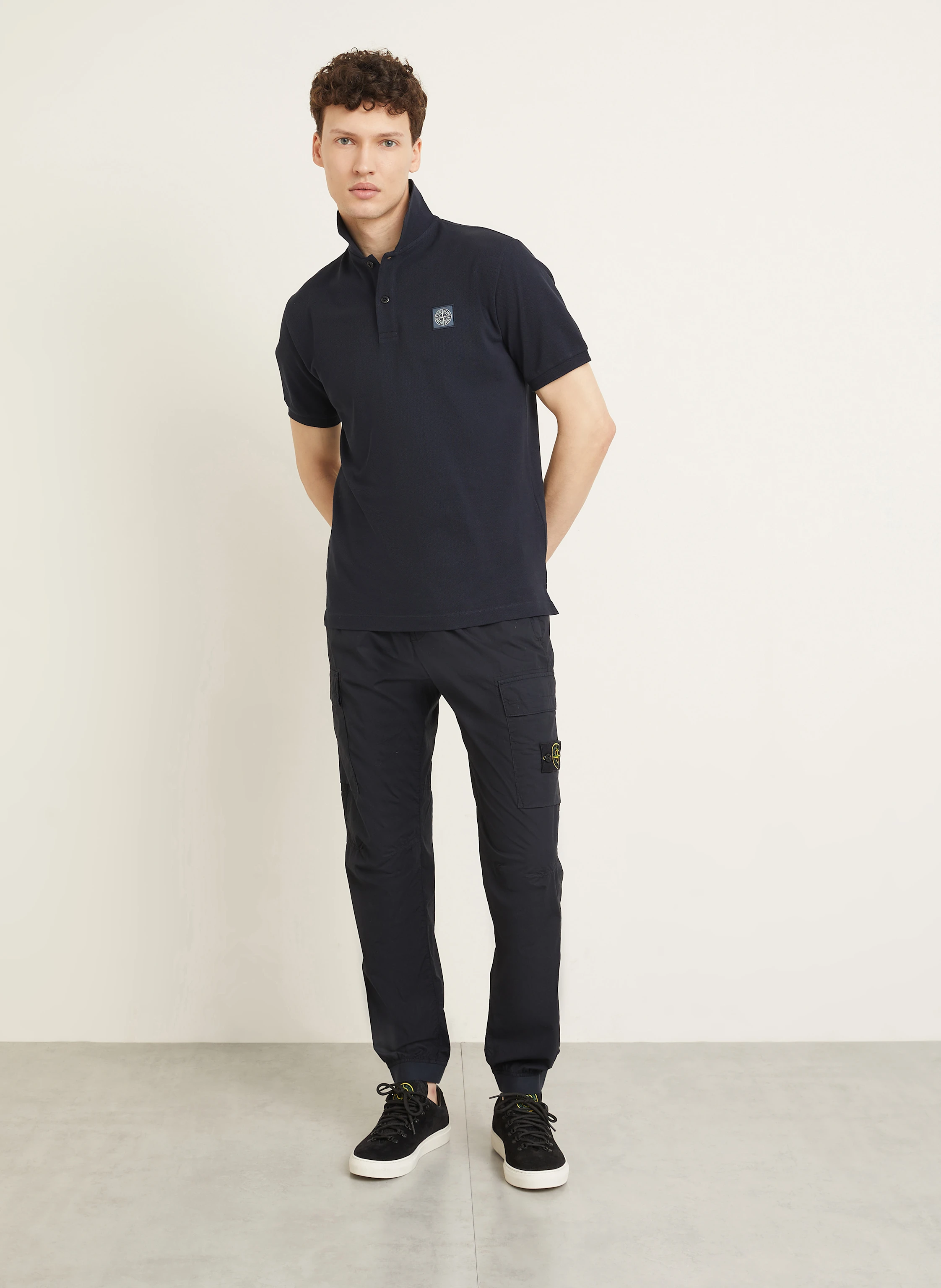 STONE ISLAND Piqué-Poloshirt