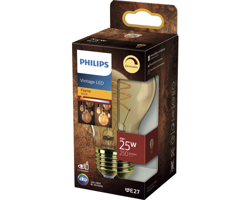 LED lamp dimbaar A60 goud E27/4W (25W) 250 lm 1800 K warm wit