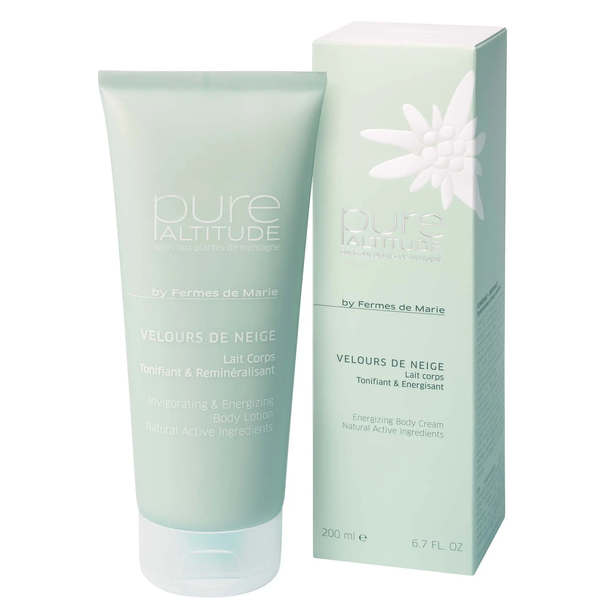 Pure Altitude - Lait Velours de Neige Gamme Corps- Crème et lait