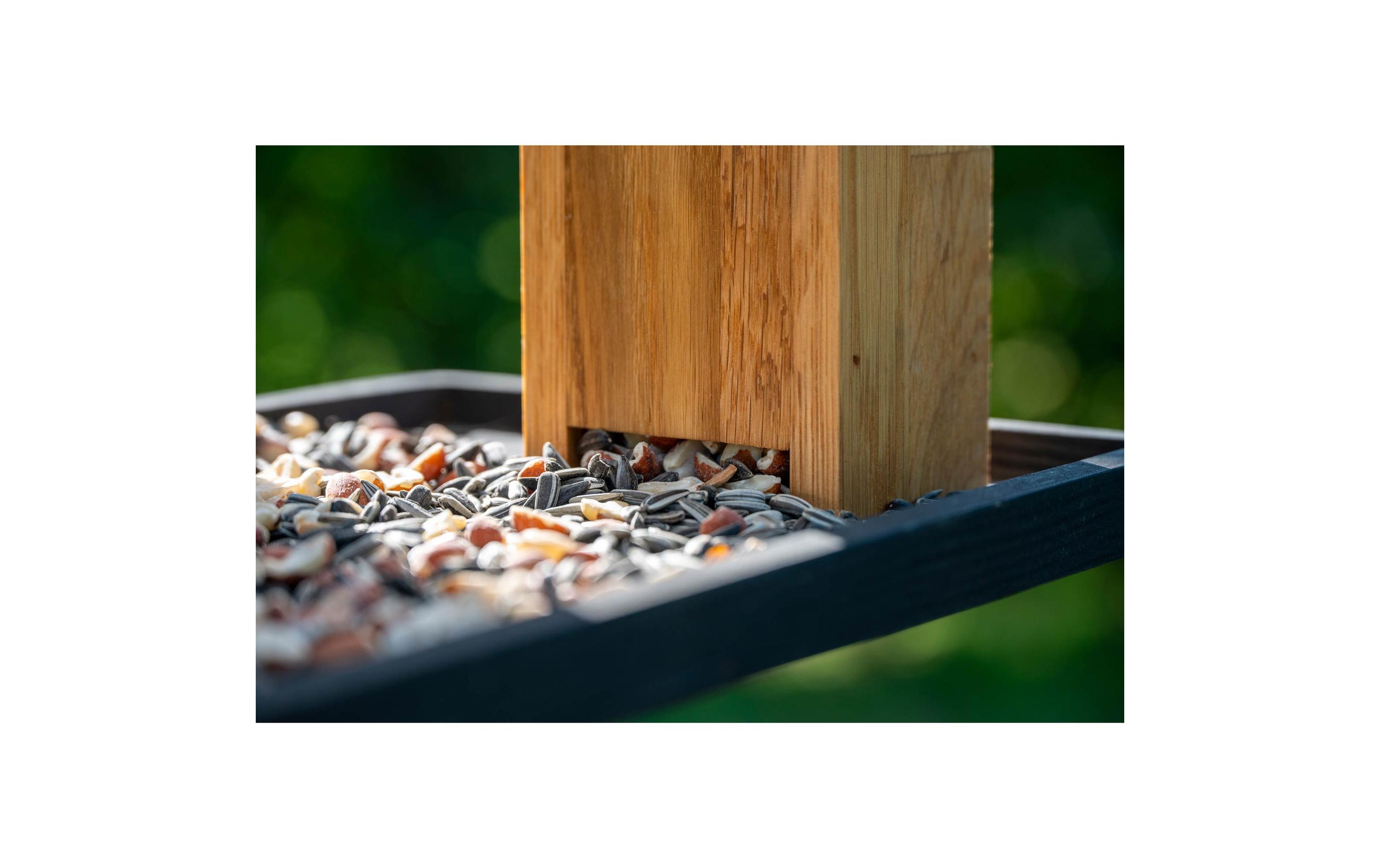 Design-Vogelfutterhaus Futura I, 35 x 24 x 22 cm, HolzFutterstation für Wildvögel