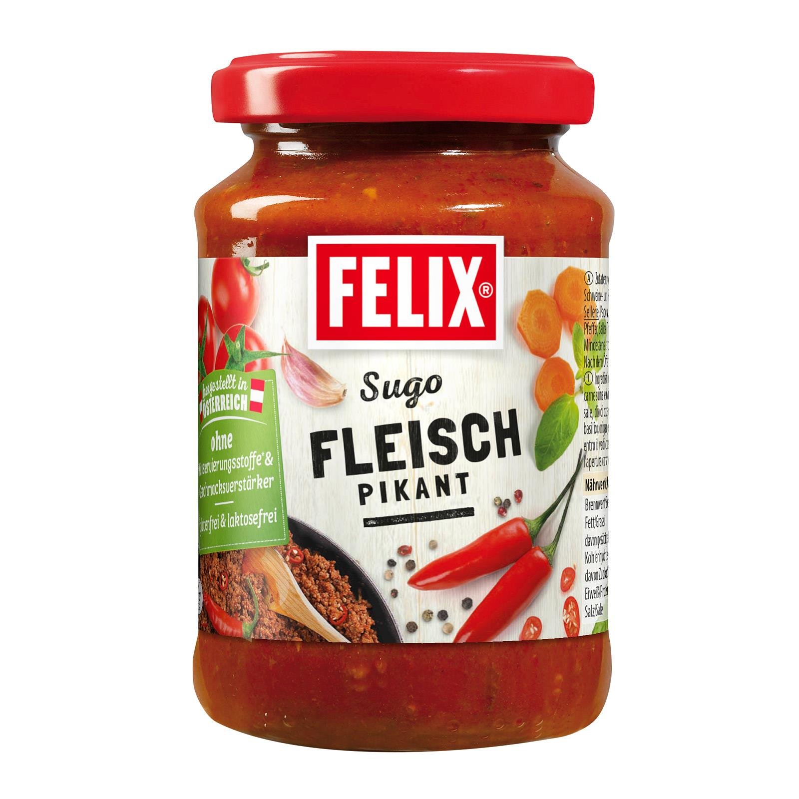 Felix Sugo mit Fleisch Pikant