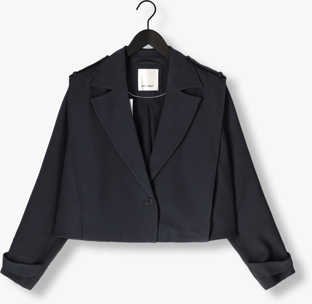 donkerblauwe co'couture blazer marin jacket