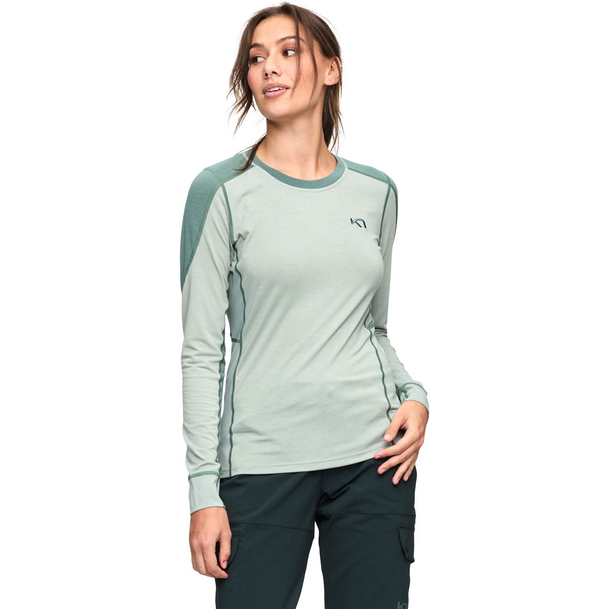 Kari Traa Sanne Langærmet Vandre T-shirt Dame