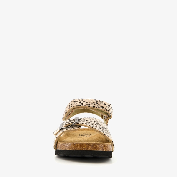Scapino meisjes bio sandalen met cheetah print