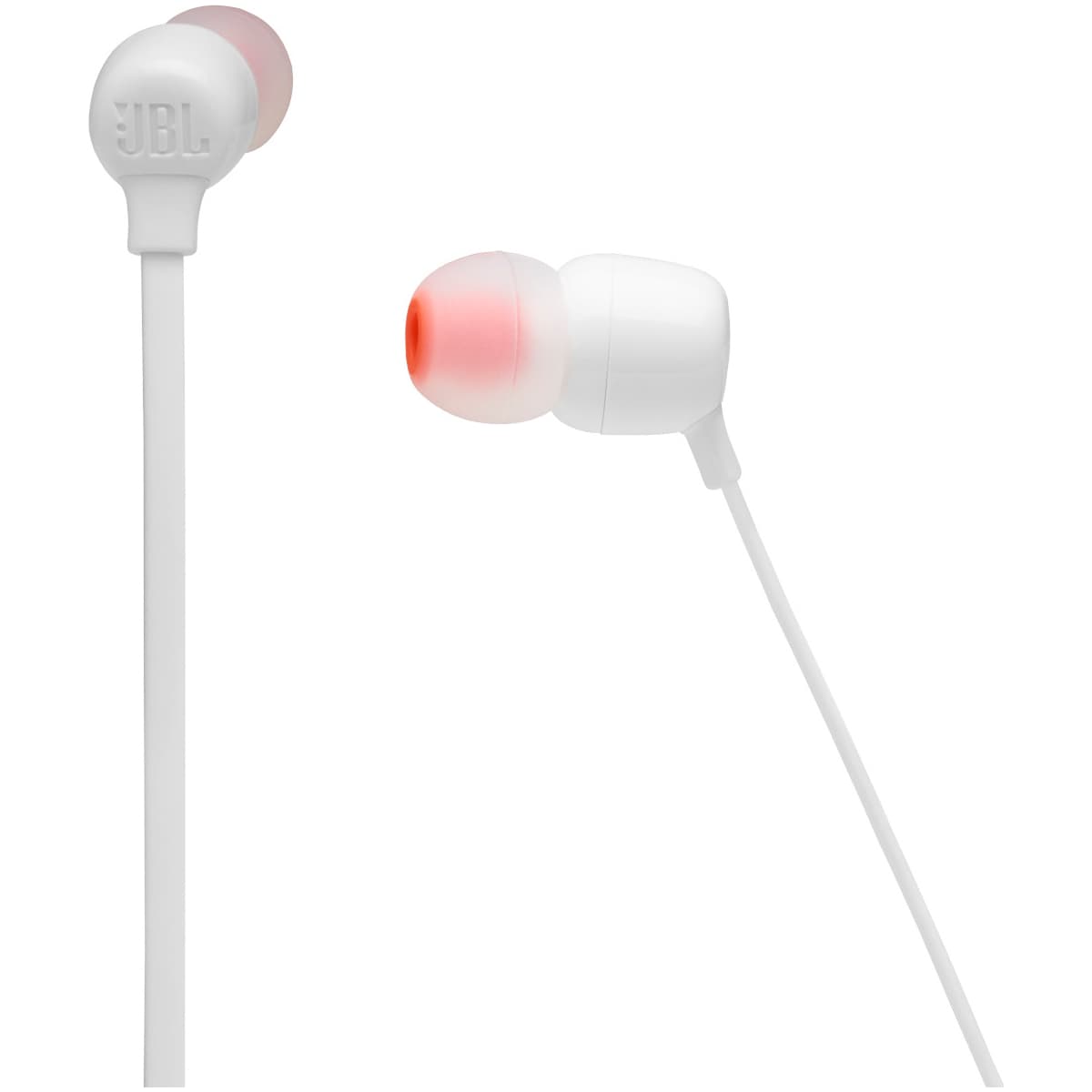 JBL Tune125BT trådløse in-ear hodetelefoner (hvit)