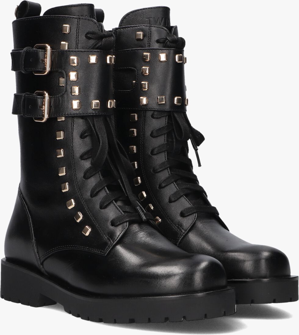 zwarte twinset milano veterboots 242tcp082