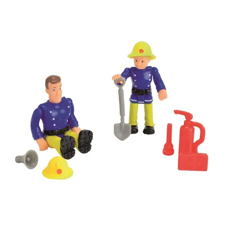 Simba Feuerwehrmann Sam Figuren Doppelpack, ca. 7,5cm, sortiert