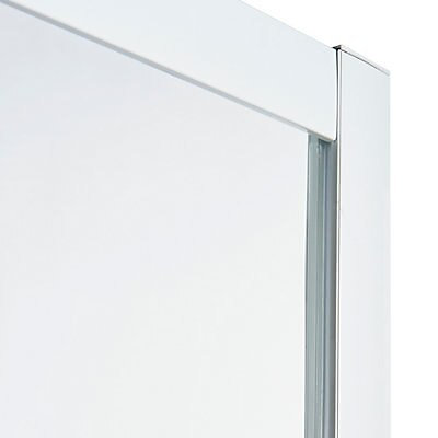 Portes de douche angle droit Cooke & Lewis Onega sérigraphié 90 x 90 cm