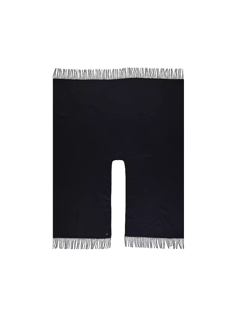 FRAAS Poncho - Cape RUANA dunkelblau